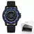 DANIEL GORMAN Relógio magnético masculino preto à prova d'água contas de aço inoxidável relógio de quartzo com pulseira de silicone DG0221 verde na internet