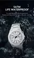 Daniel Gorman-Relógios de pulso de quartzo masculino, relógio esportivo, relógios impermeáveis, Japão, 2 fusos horários, 40mm, 50m, marca superior, VD32 - Turinshop virtual