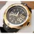 Imagem do Relogio Mormaii Masculino Preto\Dourado Relógio Militar Grande Com Calendario Pulseira De Silicone A Prova d'água