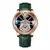 haemmer astronomia relógio masculino caso transparente design relógio de quartzo de couro masculino ajuste de tempo jacob relogio à prova dwaterproof água - comprar online