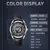 TEVISE-Men's Tourbillon Hollow Watch, impermeável, luminosa, mecânica, negócios, esportes, couro, marca famosa - comprar online