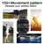 relógio inteligente 2 em 1 com fone de ouvido smartwatch bluetooth chamada relógio masculino gps pista monitor freqüência cardíaca jogar música smartwatch na internet