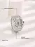 Mini Vintage Finger Ring Watch para Casais, Relógios Redondos De Quartzo Criativos , acessórios de moda relógio