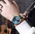 Relógio mecânico masculino automático céu estrelado cinco estrelas brilhando luz noturna tendência da moda relógio masculino multi funcional - comprar online