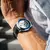 Relógio mecânico automático masculino Poniger – relógio de pulso luxuoso com pulseira de couro à prova d'água para homens - loja online
