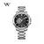 Wm relógio welly merck relógios mecânicos automáticos 100m resistente à água nh38 relógio de mergulho automático masculino reloj vidro safira wm038