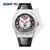 DOM-Relógio de quartzo impermeável masculino, pulseira de couro, design exclusivo com mostrador tigre, marca superior, moda comercial, original na internet