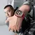 Mark fairwhale 5560 high-end relógios de quartzo masculino fábrica à prova dwaterproof água pulseira de silicone calendário relógio luminoso para homem 2025 - Turinshop virtual
