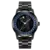 Skmei-relógio de pulso masculino de quartzo, movimento a quartzo, céu estrelado, fase da lua, pulseira de couro genuíno, data, 2116