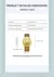 Dom 1753 nova moda masculina relógio de quartzo design criativo bola magnética à prova dwaterproof água mostrador ouro pulseira couro casual relógio masculino presente