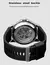 Fidi relógio de luxo masculino moda oco dial automático relógio mecânico relógios silicone masculino à prova dwaterproof água relógio de pulso fd103 - loja online