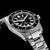 Espinho relógio masculino de luxo totalmente automático mecânico nh35a movimento 316l aço masculino mergulho luz noturna relógio presente - comprar online