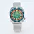 Imagem do Parnsrpe relógio nh35 movimento mecânico automático luminescente mergulho 100 metros relógios à prova dwaterproof água relógios masculinos reloj hombre