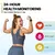 Remodelado Amazfit Bip 5 Smartwatch 46mm Relógio Inteligente de Monitoramento do Sono 24H Freqüência Cardíaca 120 + Modos Esportivos para Android IOS Phone
