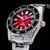 Espinho relógio masculino de luxo totalmente automático mecânico nh35a movimento 316l aço masculino mergulho luz noturna relógio presente