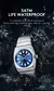 Daniel Gorman Automatic Watch for Men, relógios de pulso mecânicos, luxo desportivo, relógios luminosos Retro Square, 36mm, DG8532 - Turinshop virtual
