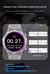 Relógio Inteligente de Chamada Bluetooth para Homens, Huawei AMOLED, Tela Grande HD , Frequência Cardíaca , NFC ,IP68 Impermeável ,GPS ,Relógio Esportivo