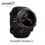 Amazfit Stratos 3 Smartwatch para homens com GPS Bluetooth e 5ATM à prova d'água exibe máquina de demonstração com caixa