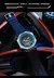 Moda à prova dwaterproof água relógio masculino de aço inoxidável prata luxo relógio automático turbilhão transparente relógio mecânico masculino 2025 novo - loja online