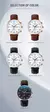 Skmei-relógio de pulso masculino 9301, marca top, luxo, pulseira de couro genuíno, impermeável, data, cronômetro, quartzo, para homens - Turinshop virtual