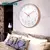 Relógio de parede simples e minimalista, silencioso relógio antitique para estudo, quarto, sala de estar, banheiro, moderno, 20cm, 8" - Turinshop virtual