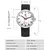 BERNY Homens/Mulheres Relógios de Quartzo 38mm Mostrador Luminoso Ferrovia Esportes Safira 5ATM Aço Inoxidável Relógio de Pulso Masculino Clássico - Turinshop virtual