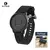 EUTOUR nova moda magnética casual relógio de quartzo simples relógios masculinos pulseira de silicone relógios unissex - Turinshop virtual