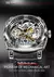 Glenaw relógios masculinos marca superior de luxo escultura pessoal relógio masculino aço inoxidável à prova dwaterproof água montre homm relogios masculino - Turinshop virtual