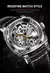 Glenaw relógios masculinos marca superior de luxo escultura pessoal relógio masculino aço inoxidável à prova dwaterproof água montre homm relogios masculino - Turinshop virtual