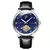 TEVISE Relógio Masculino Relógio Mecânico Automático Tourbillon Fase da Lua Pulseira de Couro Luminoso Relógio Esportivo Casual - Turinshop virtual