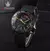 Relógio mecânico automático de luxo masculino OUMASHI-41mm, movimento NH3 série 36, aço inoxidável, à prova d'água, mostrador luminoso na internet