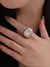 Mini Vintage Finger Ring Watch para Casais, Relógios Redondos De Quartzo Criativos , acessórios de moda relógio - Turinshop virtual