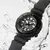 Imagem do Relógio masculino original SEIKO PROSPEX digital luminoso mostrador circular relógio esportivo pulseira de silicone SNE537 pulseiras