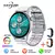 Smartwatch NFC para Mulheres, Smartwatch com Tela HD, Frequência Cardíaca, Rastreamento GPS , chamadas por voz , Huawei , Xiaomi , - Turinshop virtual