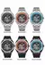 Moda à prova dwaterproof água relógio masculino de aço inoxidável prata luxo relógio automático turbilhão transparente relógio mecânico masculino 2025 novo na internet