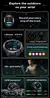 COLMI-V75 GPS Smart Watch, 1,45 "Ultra HD Display, bússola embutida, fazer/receber chamadas telefônicas, bateria de 650mAh, smartwatch, 2024