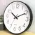 [12 Polegada 30cm] moda silenciosa não-ticking relógio de parede criativo tridimensional escala digital relógio de parede para sala de estar quarto - Turinshop virtual