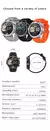 Relógio Inteligente de Chamada Bluetooth para Homens, Huawei AMOLED, Tela Grande HD , Frequência Cardíaca , NFC ,IP68 Impermeável ,GPS ,Relógio Esportivo - comprar online