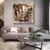 Retro relógio arte pintura da lona rua graffiti arte posters e cópias da parede decorativa imagem para sala de estar decoração casa - Turinshop virtual
