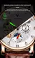 Skrox fase da lua tourbillon relógio automático diamante mecânico homem relógio topo marca de luxo elegante relógios pulso reloj hombre - loja online