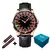 PINEU-Mecânica Design relógio automático, algarismos arábicos, mostrador rotativo ,roleta ,mão luminosas ,NH35 movimento ,Diamante ,P6616 - loja online