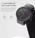Imagem do Amazfit verge relógio inteligente versão global com display amoled reproduzir música tela gps ip68 à prova dip68 água 24 horas de instruções 99 novo