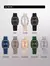 Naviforce elegante relógio de pulso feminino silicone macio esportes vestido completo relógios quartzo à prova dwaterproof água dar para presentes das senhoras - loja online