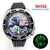 Relógio automático masculino movimento japonês, relógio mecânico de luxo, mostrador luminoso forte Abalone, moldura de cerâmica NH35 43mm - comprar online