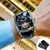 Tonneau fase da lua relógio automático para homens marca de luxo tourbillon esqueleto relógios mecânicos cinto couro luminoso mãos relógio na internet