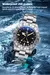 ADDIESDIVE GMT Relógios para Homens, Aço Inoxidável, Luminous Calendar Display, 20ATM Quartz Relógios, 39mm Diver Watch - loja online