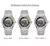 Carnaval marca relógio mecânico de luxo safira luminosa miyota movimento automático relógios pulso à prova dwaterproof água para homem montre homme - Turinshop virtual