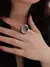 Mini Vintage Finger Ring Watch para Casais, Relógios Redondos De Quartzo Criativos , acessórios de moda relógio - loja online