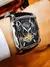 Tonneau fase da lua relógio automático para homens marca de luxo tourbillon esqueleto relógios mecânicos cinto couro luminoso mãos relógio na internet