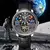 Pindu astronauta dial masculino luxo e moda personalizado totalmente automático mecânico serpentina turbilhão relógio à prova dwaterproof água